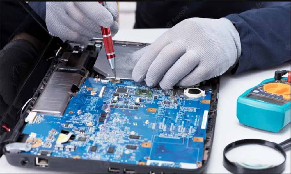 laptop board repair workshop