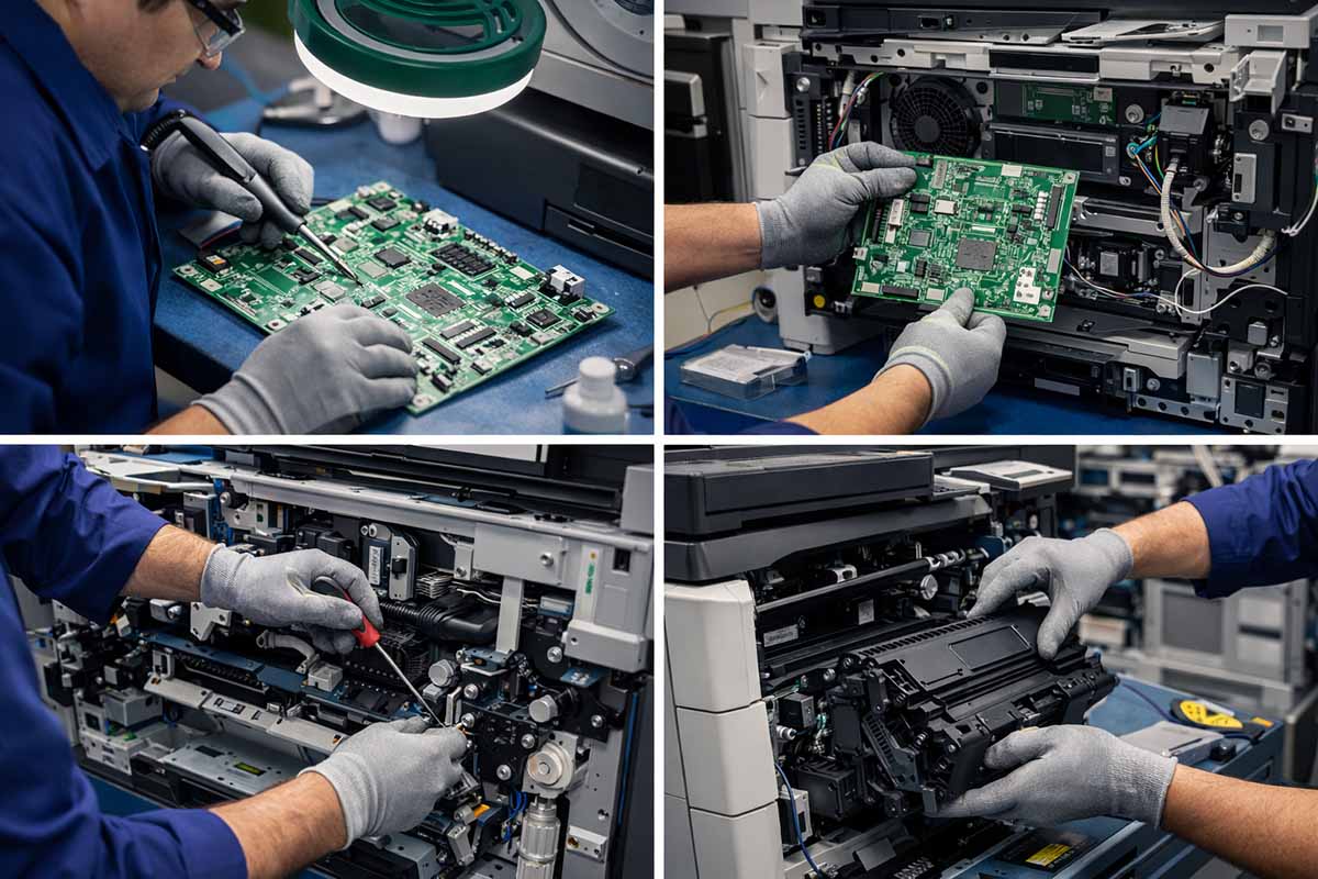 office equipments repair workshop